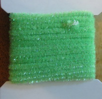 wooly bugger chenille small  fl chartreuse 